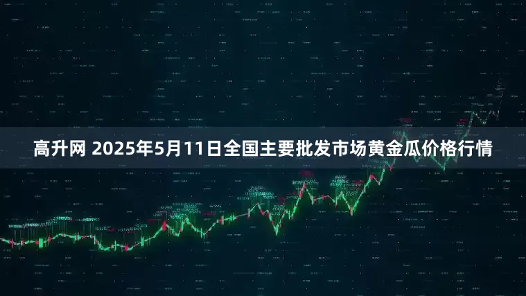 高升网 2025年5月11日全国主要批发市场黄金瓜价格行情