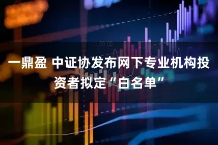 一鼎盈 中证协发布网下专业机构投资者拟定“白名单”